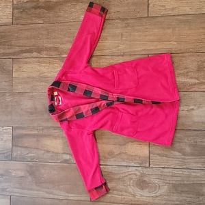 Kids/infants‎ Fleece Buffalo Plaid Robe